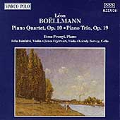 Boellmann: Piano Quartet, Piano Trio / Ilona Prunyi, et al
