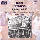 Josef Strauss Edition Vol 15 / Kulling, Slovak State PO