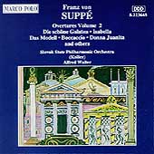 Suppe: Overtures Vol 2 / Walter, Slovak State PO