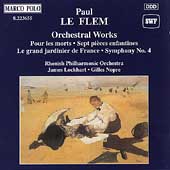Le Flem: Orchestral Works / Lockhart, Nopre, Rhenish PO