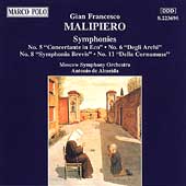 Malipiero: Symphonies 5, 6, 8 & 11 / Almeida, Moscow SO