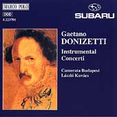 Donizetti: Instrumental Concerti / Kovacs, Camerata Budapest Donizetti: Instrumental Concerti / Kovacs, Camerata Budapest