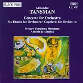 Tansman: Concerto for Orchestra, etc / Antonio de Almeida