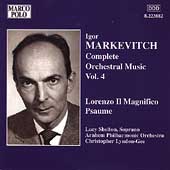 Markevitch: Complete Orchestral Music Vol 4 / Lyndon-Gee