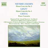 Mendelssohn, Liszt, Grieg: Piano Concertos / Frith, et al