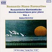 Romantic Piano Favourites Vol 1 / Balazs Szokolay