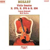 Mozart: Violin Sonatas K 296, 376 & 378 / Nishizaki, Harden