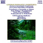 German Romantic Overtures / Walter, CSR Symphony Orchestra