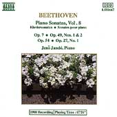 Beethoven: Piano Sonatas, Vol. 8