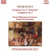 Prokofiev: Symphonies 1 & 5 / Gunzenhauser