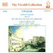 Vivaldi: Cello Concerti Vol 4 / Wallfisch, Kraemer