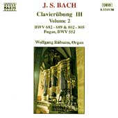 Bach: Clavier-Uebung III, Volume 2