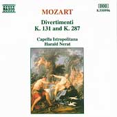 Mozart: Divertimentos, K131 & K287