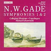 Gade: Symphonies 1 & 2 / Schonwandt, Collegium Musicum