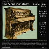 FROM THE VAULT:THE SIENA PIANOFORTE:D.SCARLATTI:KEYBOARD SONATAS/MOZART:PIANO SONATA NO.11/NO.13:CHARLES ROSEN(p) 
