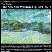 FROM THE VAULT:THE BEST OF THE NEW YORK WOODWIND QUINTET VOL.2:MILHAUD/HINDEMITH/VILLA-LOBOS/IBERT/ETC