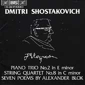 Shostakovich: Piano Trio no 2, String Quartet no 8 etc / Palsson et al