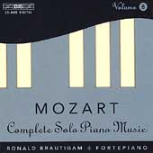 ʥɡ֥饦ƥϥ/Mozart Complete Solo Piano Music Vol 8 / Ronald Brautigam[BISCD895]