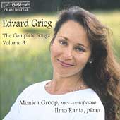 Grieg: Complete Songs Vol 3 / Monica Groop, Ilmo Ranta