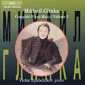 Glinka: Complete Piano Music Vol 3 / Victor Ryabchikov Glinka: Complete Piano Music Vol 3 / Victor Ryabchikov