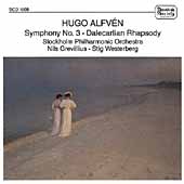 Alfven: Symphony no 3, Swedish Rhapsody no 3 / Grevillius