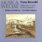 Berwald: Symphonies no 3 & 4 / Salonen, Swedish RSO