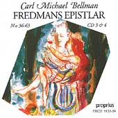 Bellman: Fredmans Epistles Vol.2 / Hakan Hagegard(Br), Erick Saeden(Bs-Br), etc