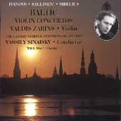 Ivanovs, Sallinen, Sibelius: Violin Concertos /Zarins, et al