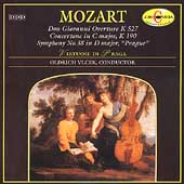 Mozart: Symphony No 38, Concertone in C, etc / Oldrich Vlcek