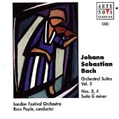 Bach: Orchestral Suites Vol 2 / Pople, London Festival