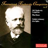 Tchaikovsky Competition Vol 1 - 1962 / Ashkenazy, Ogdon Tchaikovsky Competition Vol 1 - 1962 / Ashkenazy, Ogdon