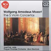 Mozart: The 5 Violin Concertos / Josef Suk, et al