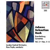 Bach: Brandenburg Concertos no 4-6 / Pople, London Festival