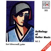 Anthology of Guitar Music Vol 3 / Kurt Schneeweiss