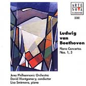 Beethoven: Piano Concertos no 1 & 3 / Smirnova, Montgomery Beethoven: Piano Concertos no 1 & 3 / Smirnova, Montgomery