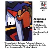 Brahms: Double Concerto, Piano Quartet no 1 / Martin, et al Brahms: Double Concerto, Piano Quartet no 1 / Martin, et al