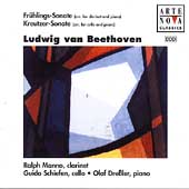 Beethoven:Violin Sonatas No.5/No.9:Ralph Manno(cl)/Guido Schiefen(vc)/Olaf Dressler(p)