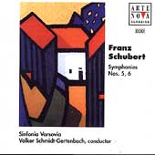 Schubert: Symphonies no 5 & 6 / Schmidt-Gertenbach, Varsovia SO