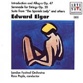 London Festival Orchestra/Elgar：Intro and Allegro Op.47/Serenade Op.20/etc(1996)：Ross Pople(cond)/London Festival Orchestra[74321464942]