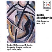 Shostakovich:Cello Concertos No.1/No.2:Kyrill Rodin(vc)/Konstantin Krimets(cond)/Russian PO