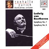 Beethoven:Symphonies No.7/No.8 (1997):David Zinman(cond)/Zurich Tonhalle Orchestra