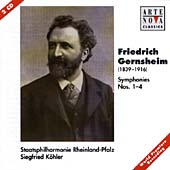 Gernsheim:Symphonies No.1-No.4 (1996-98):Siegfried Kohler(cond)/Rhineland-Pfalz State Philharmonic Orchestra