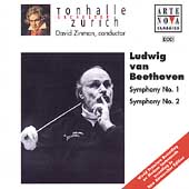 Beethoven:Symphonies No.1 Op.21/No.2 Op.36 (1998):David Zinman(cond)/Zurich Tonhalle Orchestra