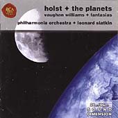 Holst:The Planets Op.32 (1996)/V.Williams:Fantasia on "Greensleeves"(1992)/Fantasia on a Theme by Thomas Tallis (1991):Leonard Slatkin(cond)/Philharmonia Orchestra