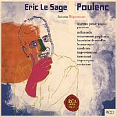 Poulenc:Presto/3 Mouvements Perpetuels/Melancolie/etc (1998):Eric Le Sage(p)