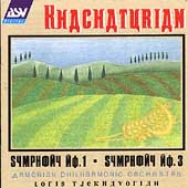 Khachaturian: Symphonies no 1 & 3 / Loris Tjeknavorian