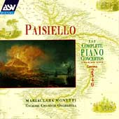 Paisiello: Complete Piano Concertos Vol 1 / Monetti