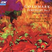 Goldmark: Symphony No.2, Gefesselte Prometheus -Overture Op.38, etc / Yondani Butt(cond), Philharmonia Orchestera