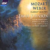 Mozart & Weber: Clarinet Quintets -Mozart: Clarinet Quintet K.581; Weber: Clarinet Quintet J.182 Op.34, etc / Emma Johnson(cl), Andrew Shulman(vc), etc