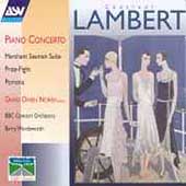 Lambert: Piano Concerto, etc / Norris, Wordsworth, et al